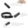 Chenyouwen Pet Toys Great Foam Cotton Polyester Pet Collars Pet Neck Strap Dog Neckband Cats Dogs Collars, 3.5cm x 57cm (Black) (Color : Black)