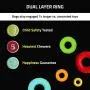 Playology All-Natural Scented Dual Layer Ring Playology All-Natural Scented Dual Layer Ring