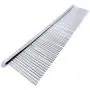 Pet Combs,Grooming Comb for Dogs & Cats,Pet Grooming Brush Deshedding Tool with Tapered Stainless Steel Pins Removes Tangles and Knots,Wide Trimmer Comb