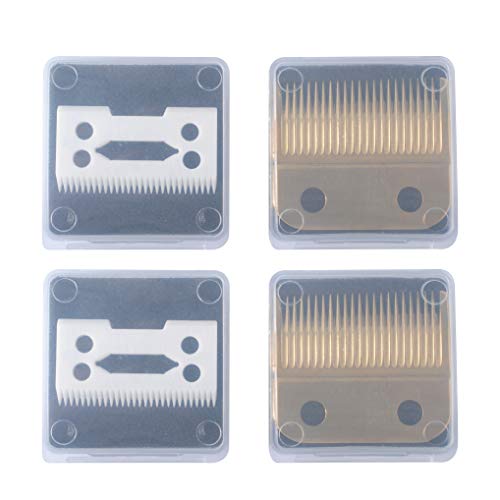 Replacement Clippers Blades Compatible with Wahl 30-15-10(#1037-400),Professional Animal Standard Adjustable Blade Set,Ceramic Dog Blade Set,2 Set