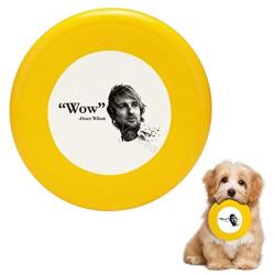 Pet Frisbee Flying Disc Dog Toy - Multifunction Wow (Owen Wilson)