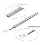 GAGILAND Dog Bath Scrubber Pet Grooming Shedding Brush Comb Soothing Massage Rubber Brushes for Dogs and Cats 2pcs
