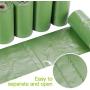 Yzrlsy Pet Waste Poop Bag,10 rolls/150 Sticks Biodegradable Dog Poop Bag-Contains a Free Dispenser, Scented, Extra Thick, Strong, and 100% Leak-Proof.