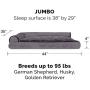 Furhaven Pet - Traditional Chaise Lounge & Deluxe L-Shaped Couch Dog Pillow Bed for Dogs & Cats - Multiple Styles, Sizes, & Colors