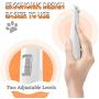 Dog Grooming Clippers with LED Light, Cat Dog Paw Clippers Pet Hair Trimmer, Rechargeable Wireless Design Low Noise Electric for Hair Around Face, Eyes, Ears, Paw, Rum