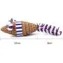 settencas Paper Cat Toy Cute Paper Cat Catch Mouse Toy Pet Toy