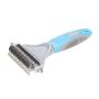 GEEPET Dematting Comb and Grooming Tool with 2 Sided Professional Grooming Rake for Cats & Dogs