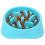 NOYAL Dog Slow Feeder Bowl, Non Slip Puzzle Bowl - Anti-Gulping Pet Slower Food Feeding Dishes - Interactive Bloat Stop Dog Bowls - Durable Preventing Choking Healthy Design Dogs Bowl