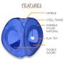 MYDEAL PRODUCTS Pop Up Instant Kitty Play and Sleep Tent with Portable, Foldable Design and Built in Toy for Cats, Kittens, and Other Small Animals!