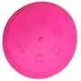 Dog Frisbee,Pet Toys Flying Disk for Small, Medium,or Large Dogs,Safety Natural Soft Rubber Disk for Pet Training Outdoor and Indoor