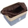 Brabtod Large Canvas Doggie Toy Bin Dog Toy Storage Basket Box with Handles and Drawstring Closure - Idea for Organizing Pet Toys, Blankets, Leashes, Towel, Coats, Diaper