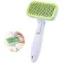 PAOPO Pet Brushes for Cats and Dogs,Self Cleaning Slicker Brush Easy to Clean Pet Deshedding Grooming Tools Effective Solve Troubles of Pet Hair Knots and Dander Dirt PAOPO Pet Brushes for Cats and Dogs,Self Cleaning Slicker Brush Easy to Clean Pet Deshedding Grooming Tools Effective Solve Troubles of Pet Hair Knots and Dander Dirt