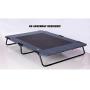 Pet Gear Lifestyle Pet Cot Elevated Bed | No Assembly Required | Premium Tear Resistant Cooling Mesh | Indoor & Outdoor | Lightweight & Portable, 50'', Lake Blue (PG6250LBA)