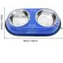 SMALLLEE_LUCKY_STORE Pet Feeding Watering Supplies Small Dog Bowl, Blue, Small SMALLLEE_LUCKY_STORE Pet Feeding Watering Supplies Small Dog Bowl, Blue, Small