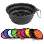 N/P 350ML/1000ML Folding Pets Slow Food Bowl,Silicone Pet Feeding Bowls Toys Outdoor