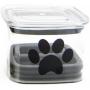 Airscape Pet Food and Treat Storage Container - Patented Airtight Lid Preserves Food Freshness - Clear Plastic - 32 fl. oz