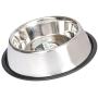 Iconic Pet 12 Cup Stainless Steel Non-Skid Pet Bowl for Dog Or Cat, 96 oz