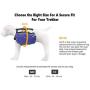 OllyDog Trekker RF Dog Harness with Packs, Made from Lightweight, Recycled Fabric and Lightly Padded for Comfort Walking or Hiking, for Medium or Large Dogs