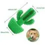 MOCOPO Dog Chew Toys Toothbrush for Small Medium Large Pets Puppies Aggressive Chewers Teeth Cleaning Dental Oral Care - Fun Squeaky Chew, Chase and Fetch