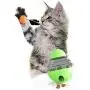 ocijf179 Cat Teaser Feeder Ball Cat Kitten Funny Tumbler Slow Eating Food Leak Dispenser Feeder Ball Teaser Toy - Green ocijf179 Cat Teaser Feeder Ball Cat Kitten Funny Tumbler Slow Eating Food Leak Dispenser Feeder Ball Teaser Toy - Green