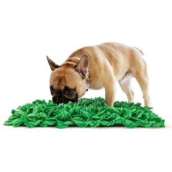 Tamu style Dog Snuffle Mat for Feeding, Hunting, Foraging (12½'' x 18½'') Playful Food and Treat Surface & Small, Medium, Large Breed Pets & Durable, Reusable, Machine Washable
