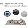 TSL Reusable+Well-Absorbed Machine Wasable pet Pad/Waterproof Puppy Training Pads/Multi-situational use (36x31, Grey)