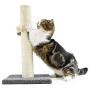 InnoPet Cat Scratching Post with Cat Interactive Toys,Sisal Cat Scratch Post,Covered with Soft Smooth Plush