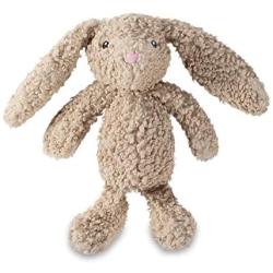 Fringe Studio Squeaker Pet Toy, Bunny (289657), Gray