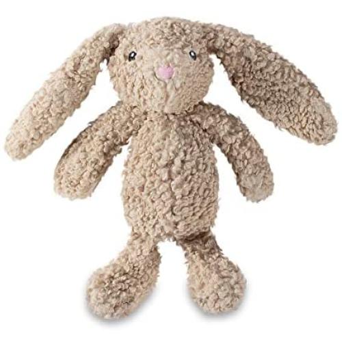 Fringe Studio Squeaker Pet Toy, Bunny (289657), Gray
