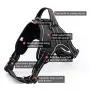 Dog Harness No Pull, Easy On and Off Pet Harness Vest, Durable Material with Reflective Strip,Easy to Adjust for Medium Large Dogs Dog Harness No Pull, Easy On and Off Pet Harness Vest, Durable Material with Reflective Strip,Easy to Adjust for Medium Large Dogs