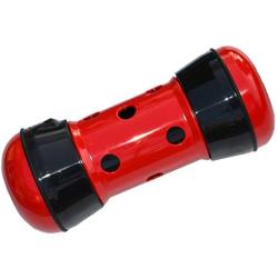 PIPOLINO-L - red and Black - Mobile and Adjustable Dry Food Dispenser