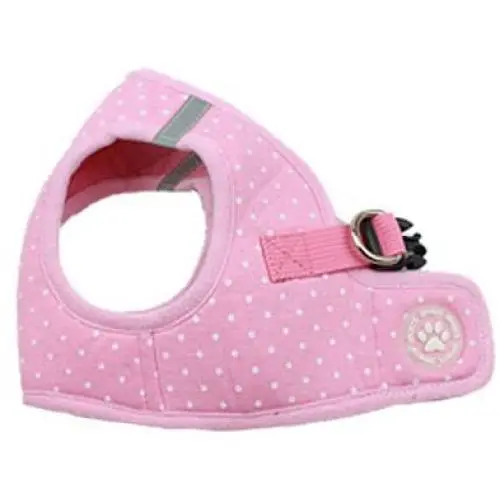 BINGPET BB5004 Polka Dot Soft Vest Dog Puppy Pet Harness Adjustable
