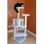 Armarkat B5701 57-Inch Cat Tree, Ivory