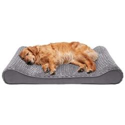 Furhaven Pet - Plush Ergonomic Orthopedic Foam Mattress Dog Bed, Round Snuggery Hooded Dog Bed, and ThermaNAP Self-Warming Quilted Cat Bed Pad for Dogs and Cats - Multiple Styles, Sizes, and Colors