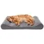 Furhaven Pet - Plush Ergonomic Orthopedic Foam Mattress Dog Bed, Round Snuggery Hooded Dog Bed, and ThermaNAP Self-Warming Quilted Cat Bed Pad for Dogs and Cats - Multiple Styles, Sizes, and Colors