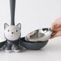 A di Alessi Tigrito Cat Bowl, Grey