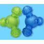 FairOnly Convenient Life Triangular Ball Shape Food Leakage Chew Puzzle Toy for Pet Dog Smelling Training