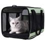 petisfam Top Load Pet Carrier for Large and Medium Cats, Small Dogs. Easy to get cat in, Carry, Storage, Clean and Escape Proof