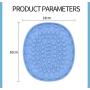 Chairlish Dog Lick Pad Dog Washing Distraction Device Slow Eating Lick Mat for Dogs Peanut Butter Lick Pad with Super Suction for Pet Bathing Grooming, and Dog Training