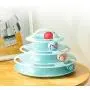 Pet Toy Cat Toy Cat Turntable Ball Fun Puzzle Funny Cat Stick Cat Toy - Blue - Flash Ball Pet Toy Cat Toy Cat Turntable Ball Fun Puzzle Funny Cat Stick Cat Toy - Blue - Flash Ball