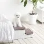 Roomnhome pet Storage Stepper, Foldable Multi Tier pet Stairs with Size of 20x11x12.5(2T) / 27.5x12x15(3T) can Hold up to 20lbs Small&Medium Size Dogs Roomnhome pet Storage Stepper, Foldable Multi Tier pet Stairs with Size of 20x11x12.5(2T) / 27.5x12x15(3T) can Hold up to 20lbs Small&Medium Size Dogs