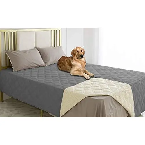 Ameritex Waterproof Dog Bed Cover Pet Blanket with Anti-Slip Back for Furniture Bed Couch Sofa Ameritex Waterproof Dog Bed Cover Pet Blanket with Anti-Slip Back for Furniture Bed Couch Sofa