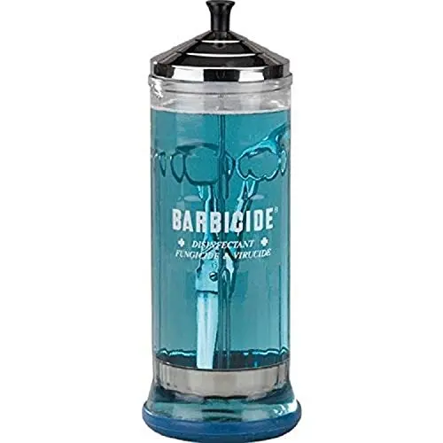 Top Performance Glass Barbicide Soaking Jar for Pets, 37-Ounce