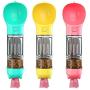 Dog Water Bottle Pet Drinking Feeder Portable Puppy Water Dispenser Multifunctional Pet Water Cup with Stool Shovel Garbage Bag Storage for Outdoor Walking Hiking Travelling Plastic 13 Oz