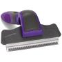 Hertzko Pet Deshedding Tool Gently Removes Shed Hair - for Small, Medium, Large, Dogs and Cats, with Short to Long Hair