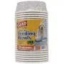 Glad for Pets Disposable Feeding Bowls | Small Dog Bowls in Gray Pattern | 1.75 Cup Feeding Size, 25 Count - Dog Bowls are Great for Dry and Wet Dog Food or Water