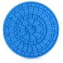 Siensync Dog Lick Mat, Slow Feeder Dog Mat, Dog Peanut Butter Lick Pad for Pet Bathing Shower, Grooming and Dog Training Puzzle Lick Mat Super Suctions to Wall