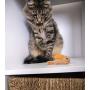 SmartyKat, Chickadee Chirp, Electronic Sound Cat Toy, Soft Plush Chirping Bird, Interactive, With Catnip and Stuffing