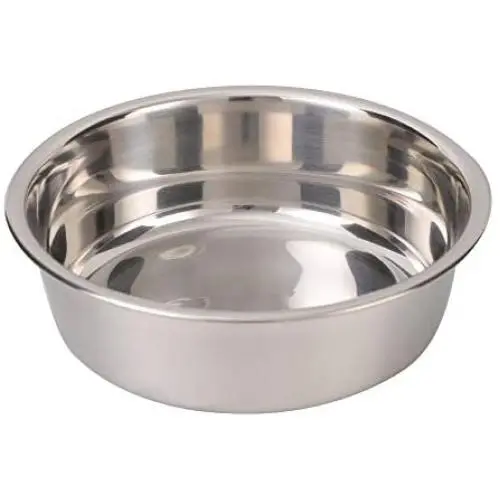 LEKILV Heavyweight Non-Skid Rubber Bottom Stainless Steel Dog Bowl LEKILV Heavyweight Non-Skid Rubber Bottom Stainless Steel Dog Bowl