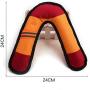 Chenyouwen Pet Toys Great V Shape Darts Toy Dog Training Interesting Interactive Pet Toys(Green+Orange) (Color : Green+Orange)